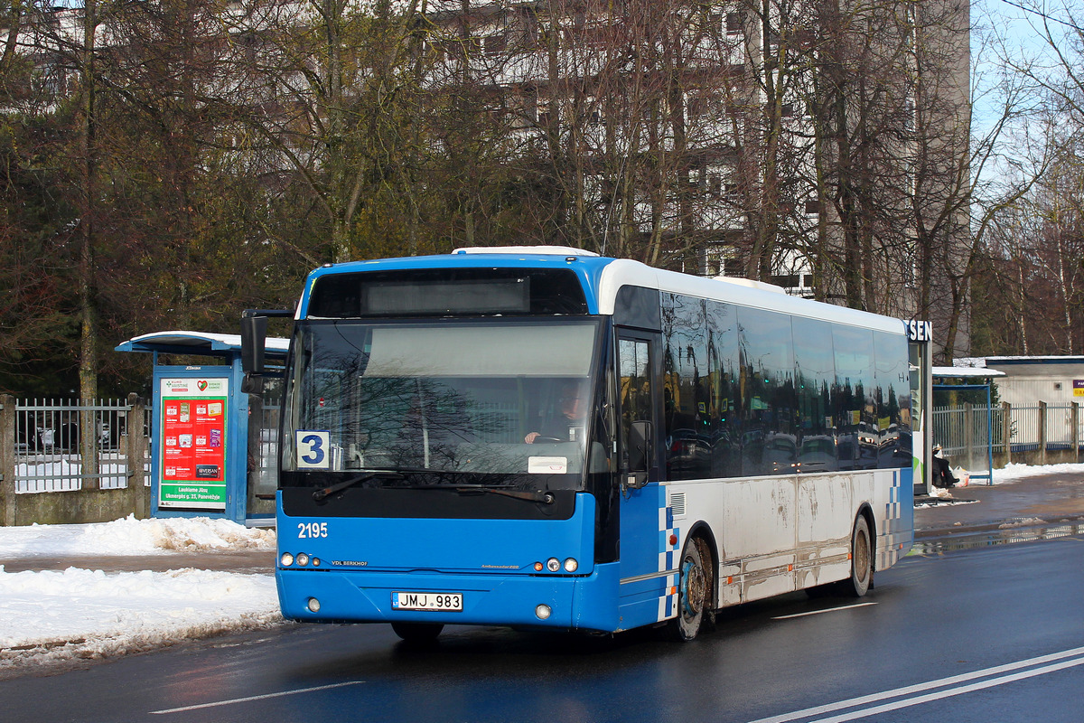 Λιθουανία, VDL Berkhof Ambassador 120 # 2195