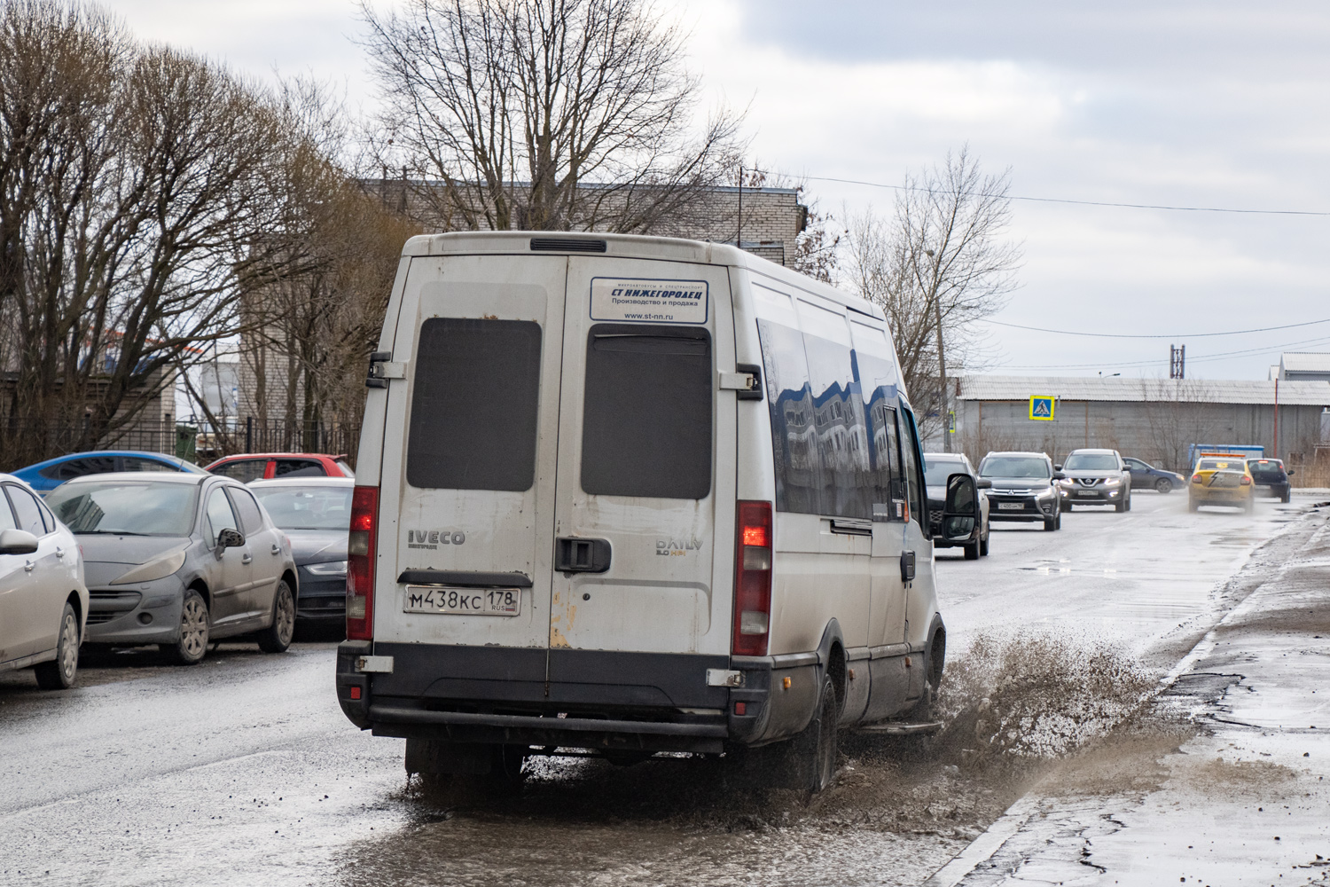 Санкт-Петербург, Нижегородец-2227UT (IVECO Daily) № М 438 КС 178