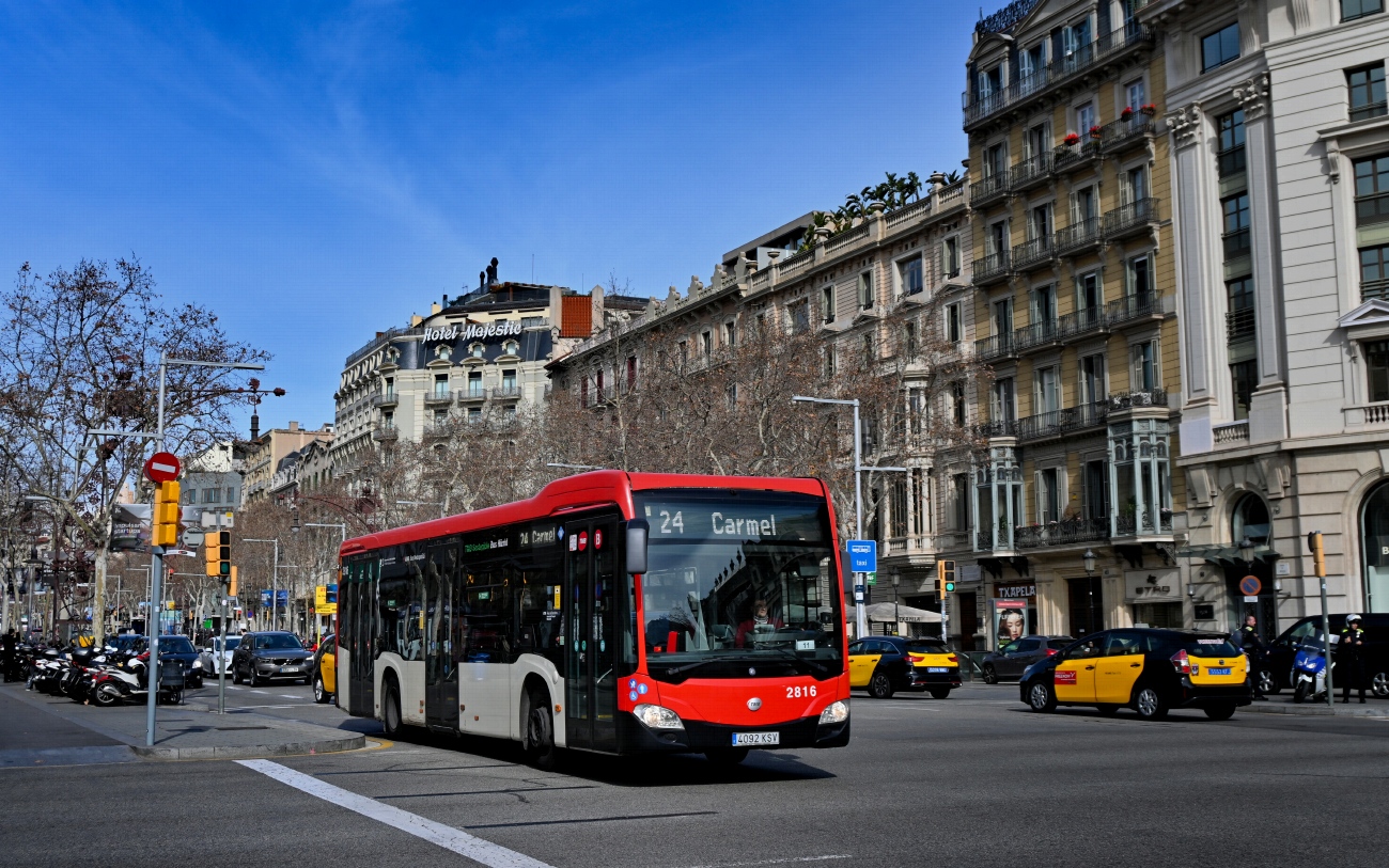 Испания, Mercedes-Benz Citaro C2 hybrid № 2816