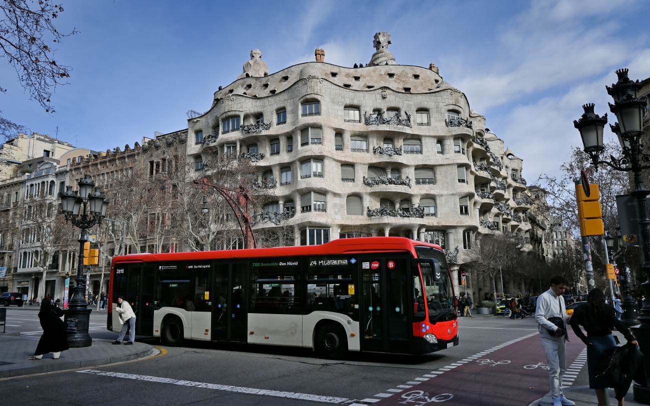 Испания, Mercedes-Benz Citaro C2 hybrid № 2810