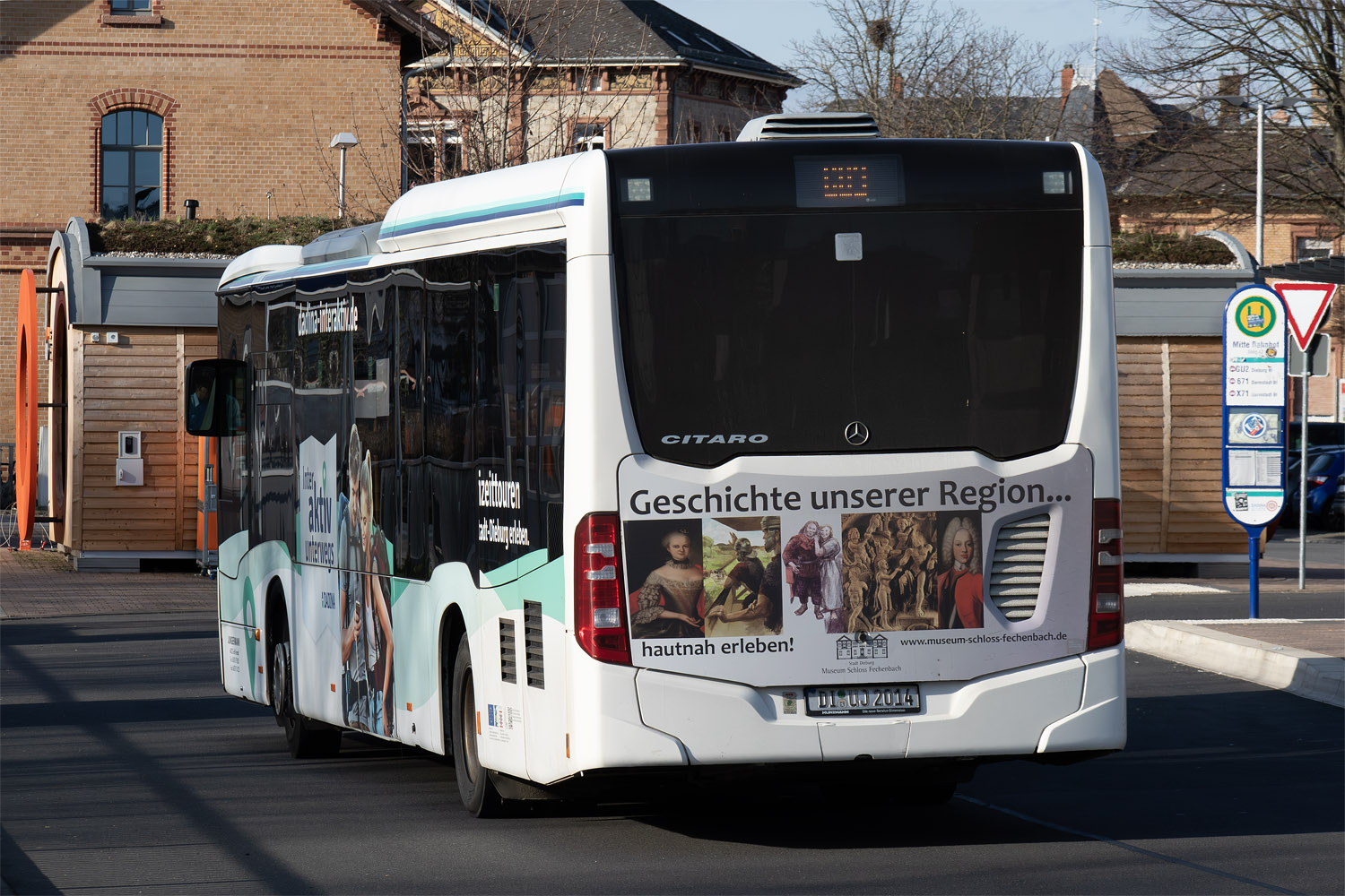 Hesse, Mercedes-Benz Citaro C2 LE № DI-UJ 2014