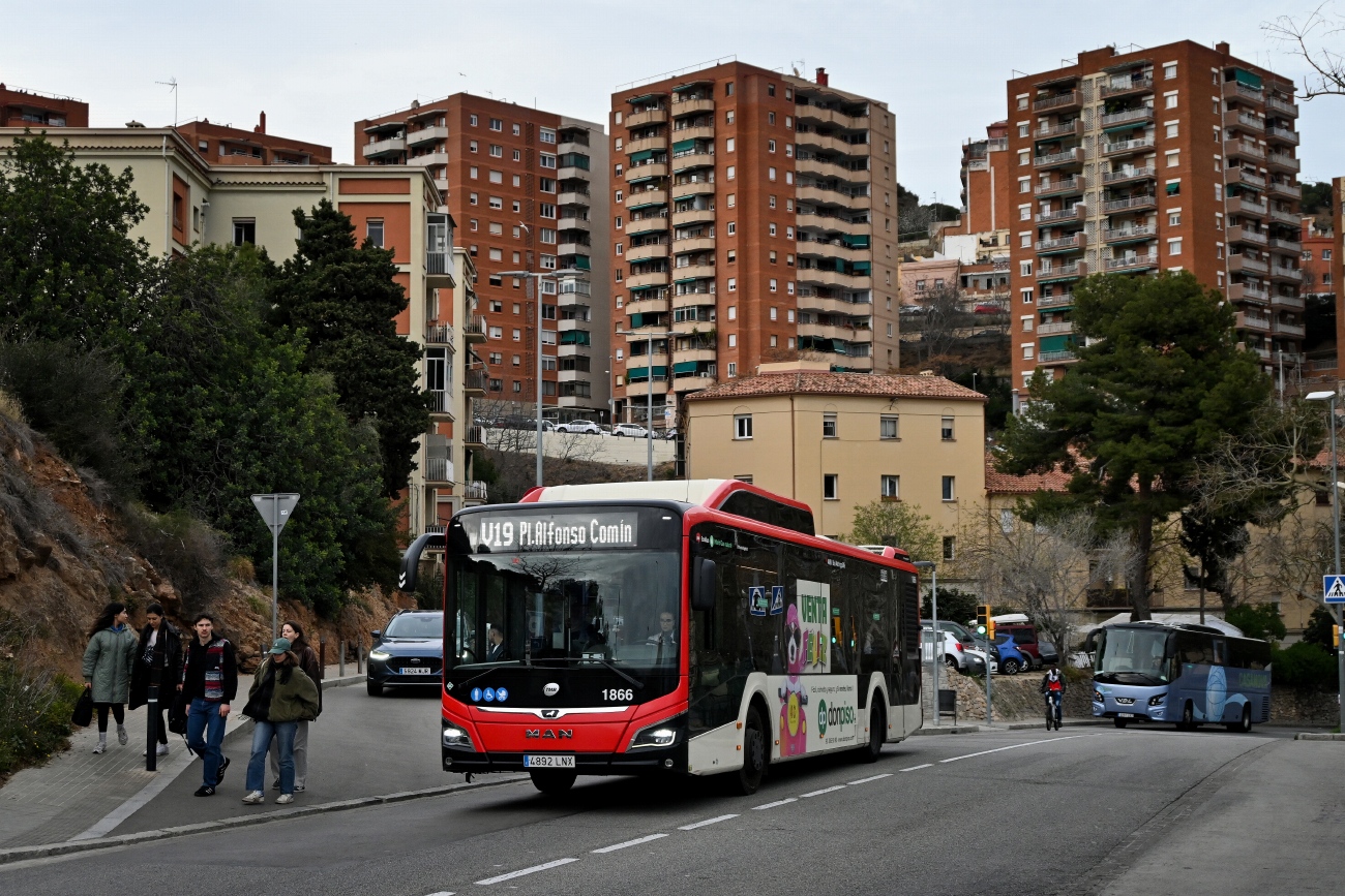 Испания, MAN 12C Lion's City 12 G NL320 EfficientHybrid № 1866