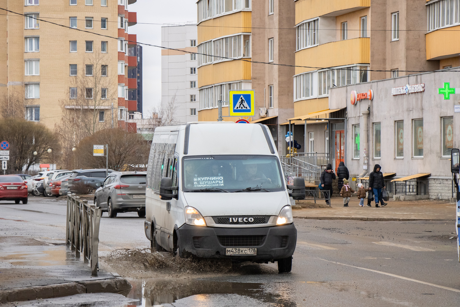 Санкт-Петербург, Нижегородец-2227UT (IVECO Daily) № М 438 КС 178