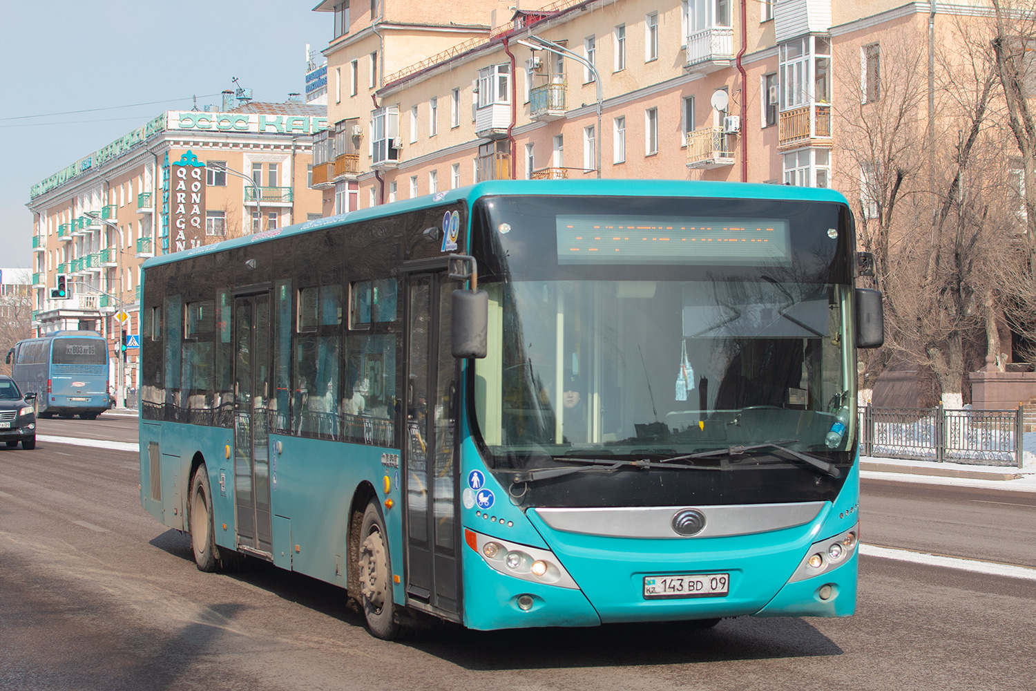 Карагандинская область, Yutong ZK6118HGA № 143 BD 09