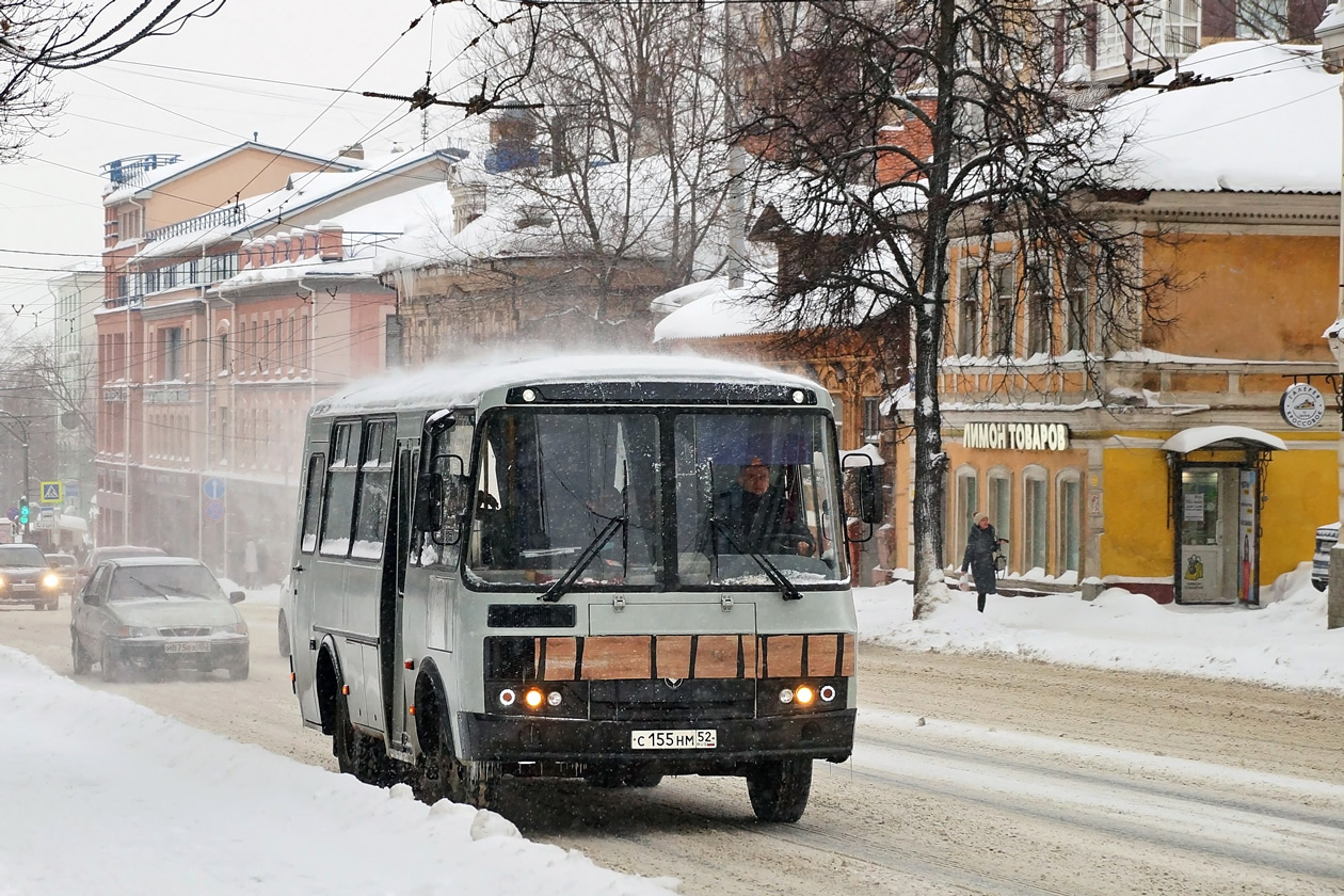 Нижегородская область, ПАЗ-32053 № С 155 НМ 52