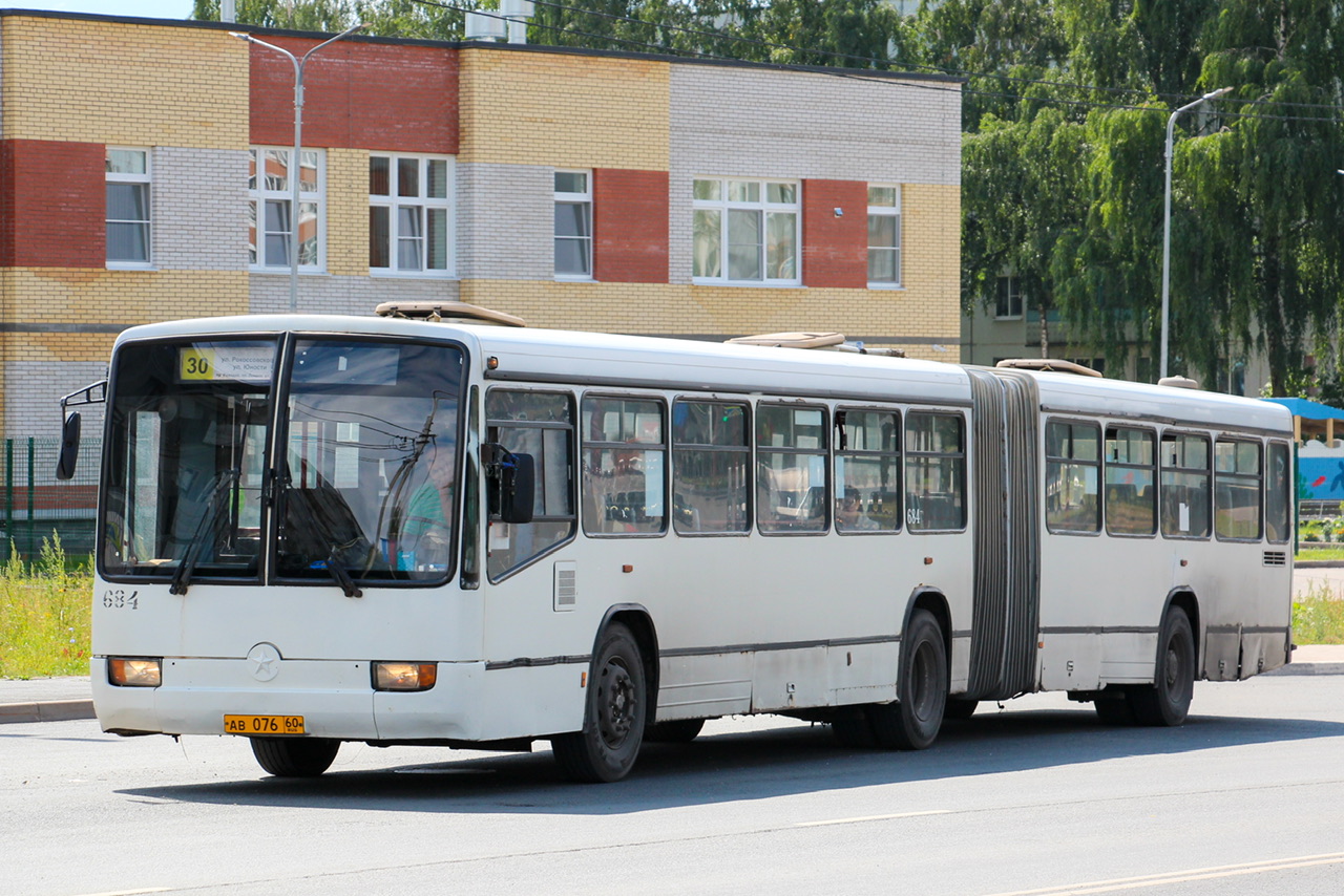 Псковская область, Mercedes-Benz O345G № 684