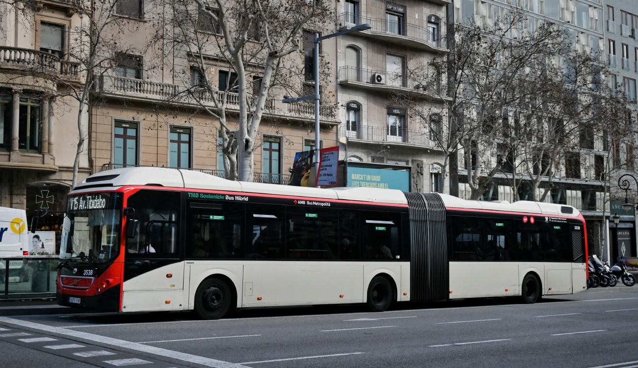Испания, Volvo 7900A Hybrid № 3538
