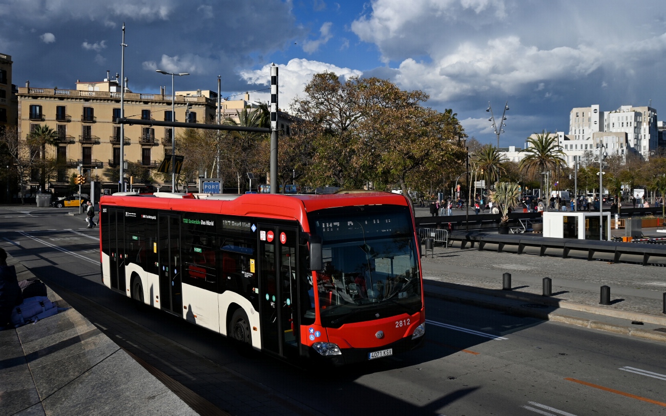 Испания, Mercedes-Benz Citaro C2 hybrid № 2812