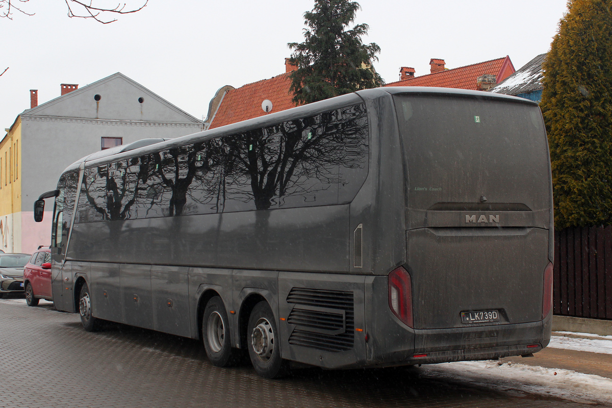 Литва, MAN R08 Lion's Coach L / Top Coach № LK 739 D