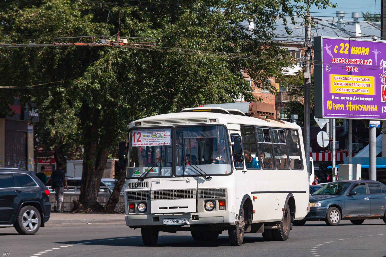 Новосибирская область, ПАЗ-32054 № С 419 МЕ 154