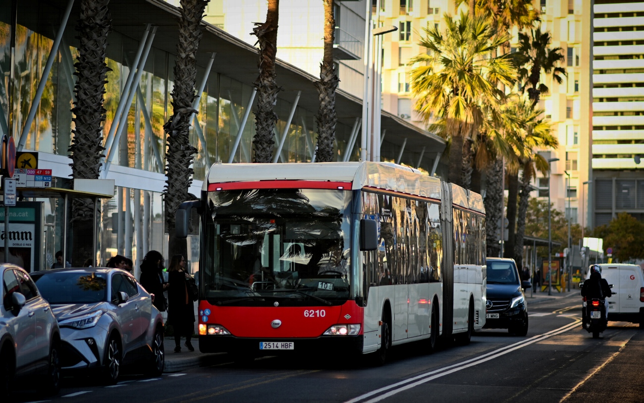 Испания, Mercedes-Benz O530G Citaro facelift G CNG № 6210