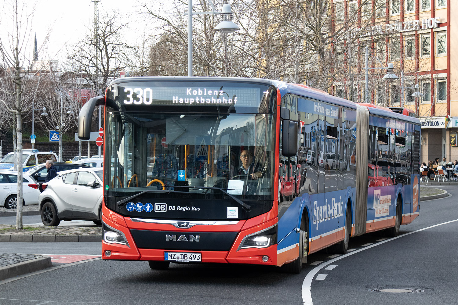 Рейнланд-Пфальц, MAN 18C Lion's City 18 NG360 EfficientHybrid № MZ-DB 493