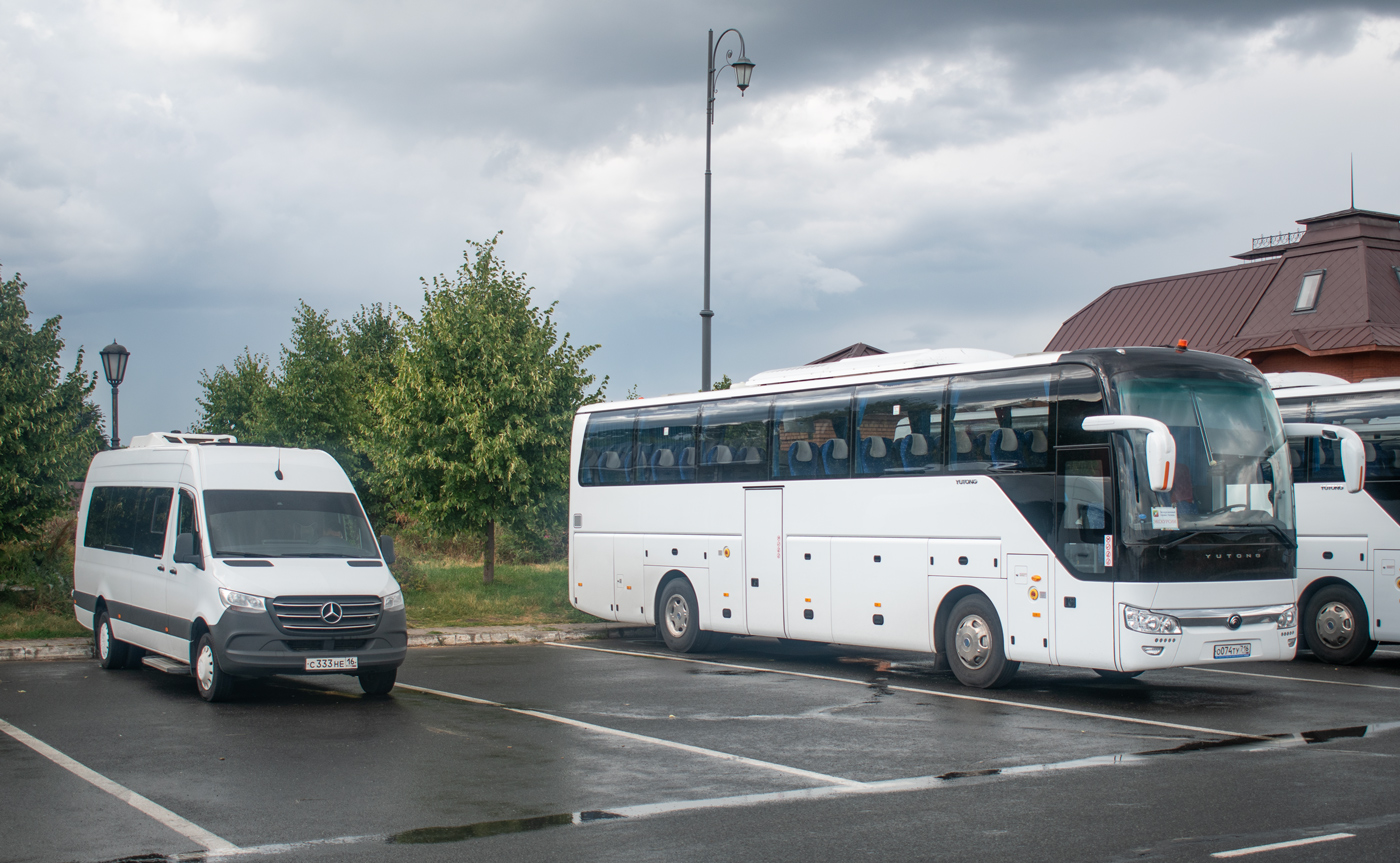 Татарстан, Луидор-223602 (MB Sprinter) № С 333 НЕ 16; Татарстан, Yutong ZK6122H9 № О 074 ТУ 716