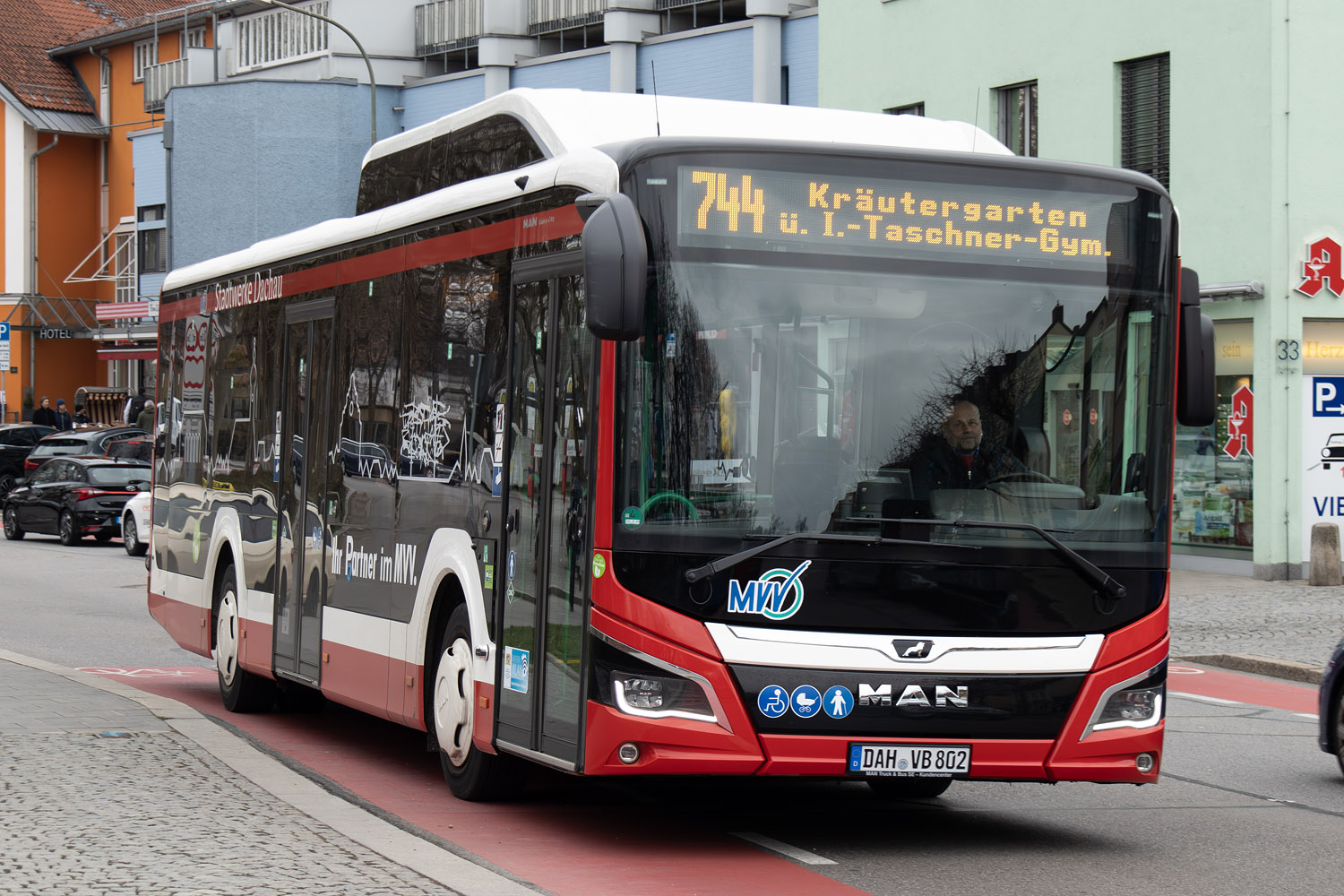 Бавария, MAN 12C Lion's City 12 G NL320 EfficientHybrid № DAH-VB 802