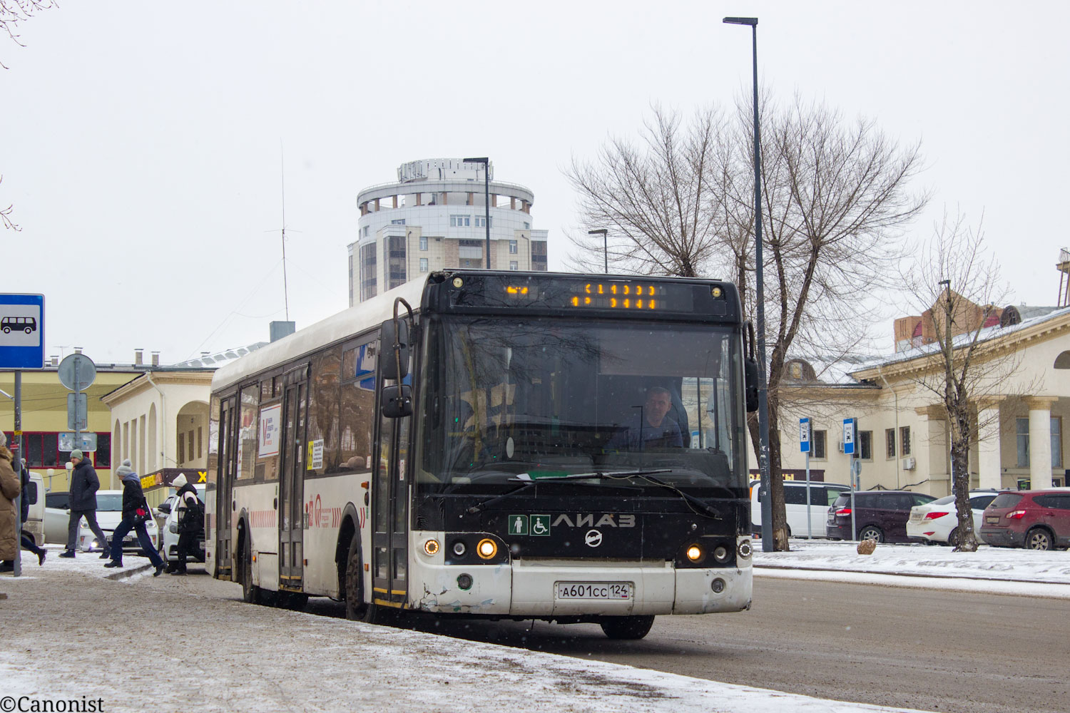 Красноярский край, ЛиАЗ-5292.21 № А 601 СС 124