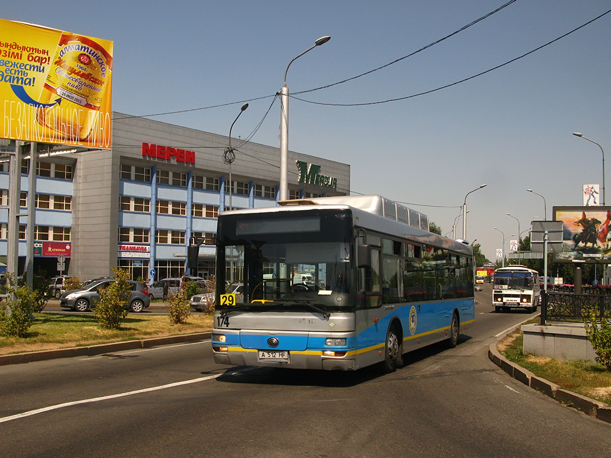 Almaty, Yutong ZK6120HGM # 174