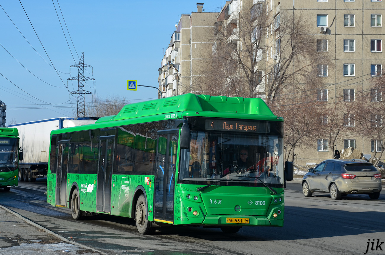 Челябинская область, ЛиАЗ-5292.67 (CNG) № 8102