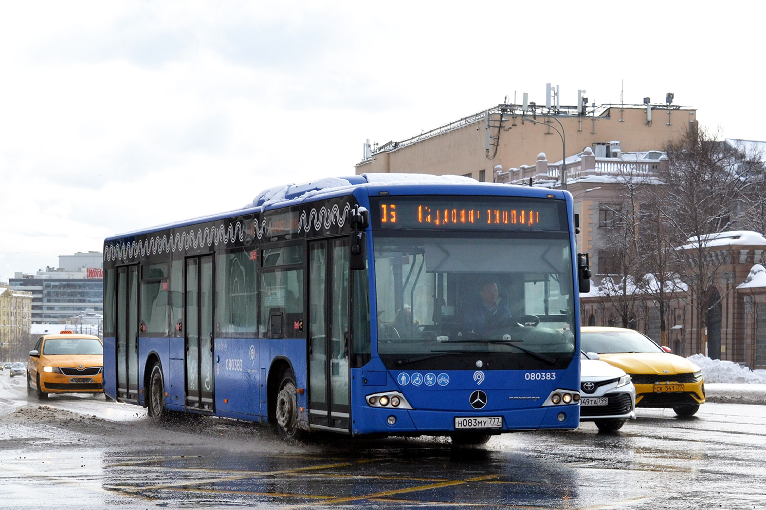 Москва, Mercedes-Benz Conecto II № 080383