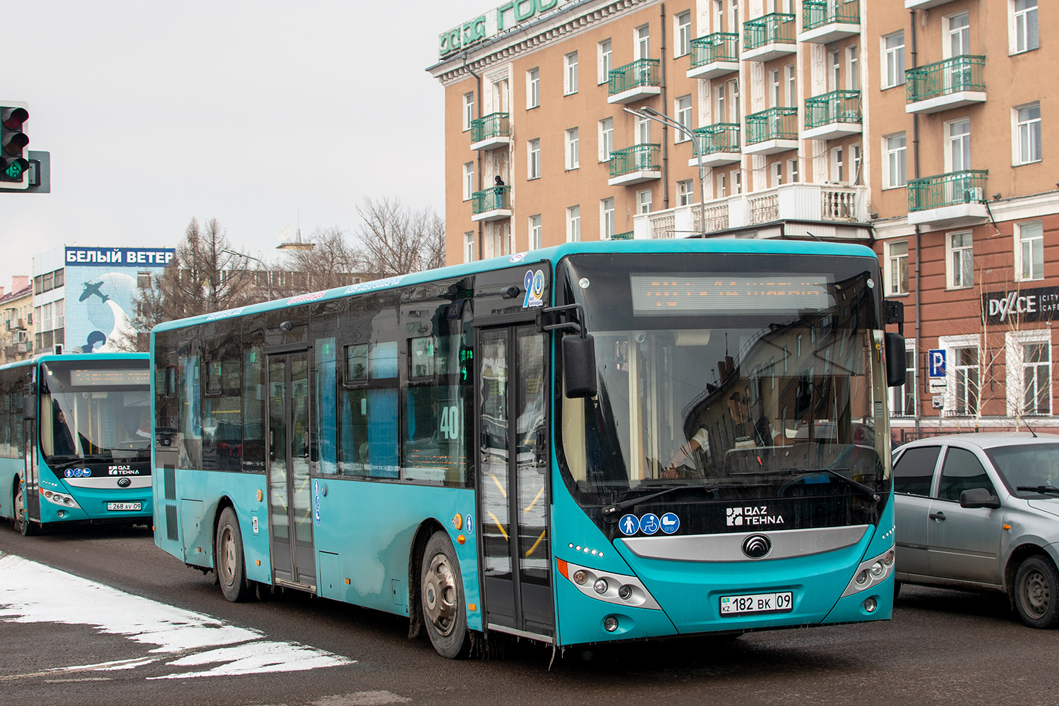 Карагандинская область, Yutong ZK6118HGA (QazTehna) № 182 BK 09