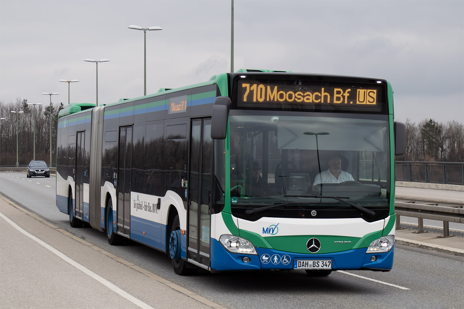 Бавария, Mercedes-Benz Citaro C2 G hybrid № DAH-BS 347