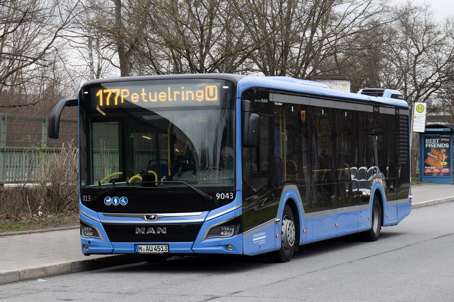 Бавария, MAN 12C Lion's City 12 NL280 EfficientHybrid № 013