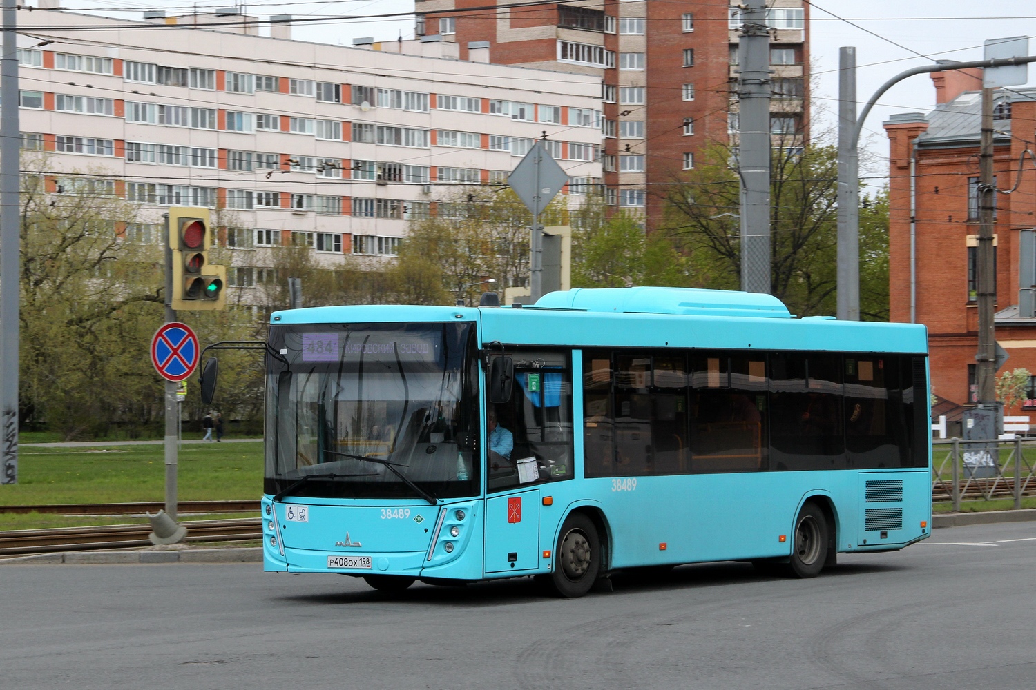 Санкт-Петербург, МАЗ-206.947 № 38489