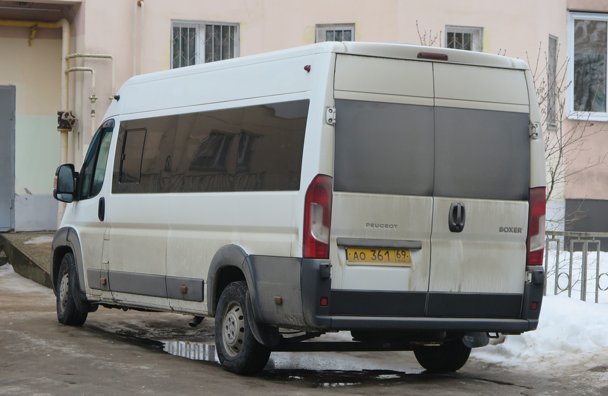 Тверская область, Нижегородец-2227SK (Peugeot Boxer) № АО 361 69