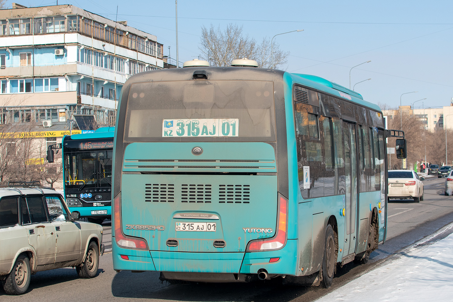 Карагандинская область, Yutong ZK6852HG (СарыаркаАвтоПром) № 315 AJ 01