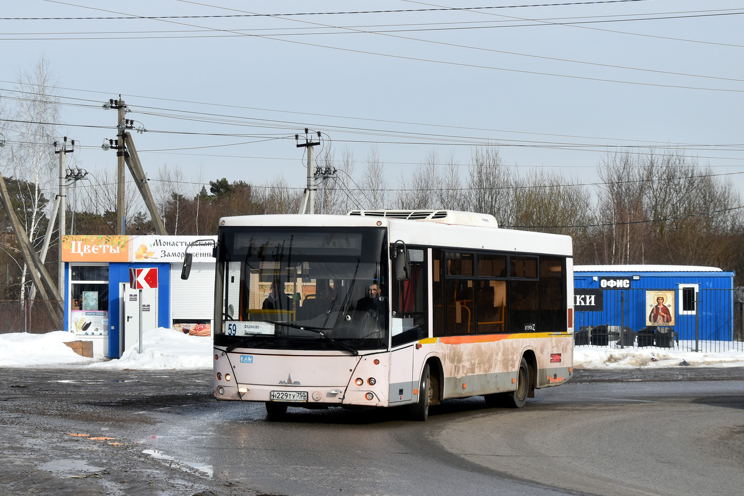 Московская область, МАЗ-206.086 № Н 229 ТУ 750