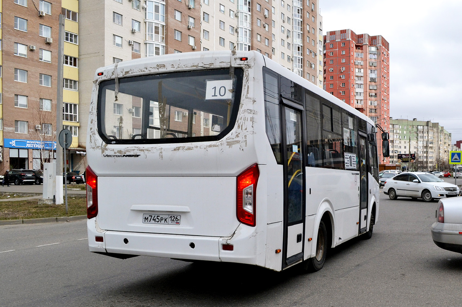 Stavropol region, PAZ-320405-04 "Vector Next" # М 745 РК 126