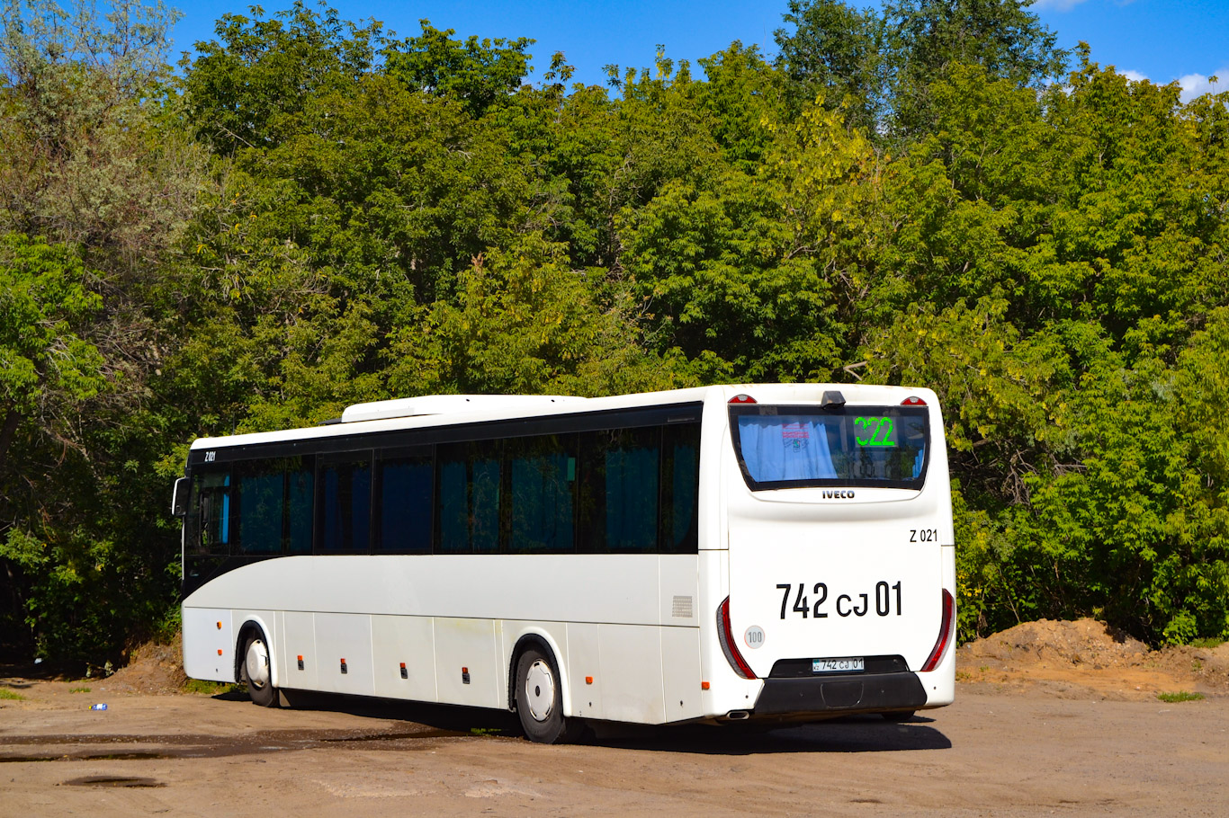 Астана, IVECO Crossway LINE 13M (СарыаркаАвтоПром) № Z021