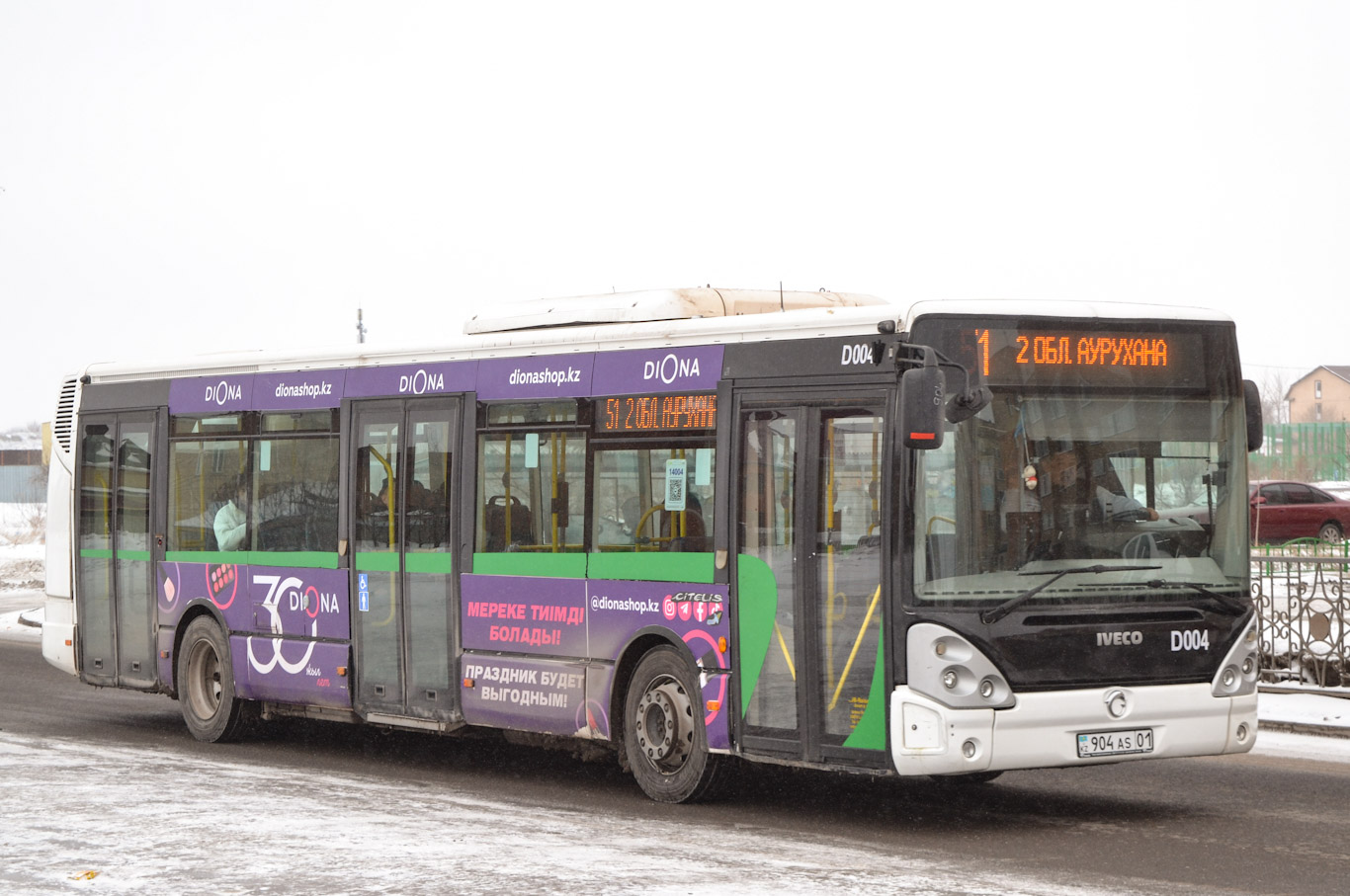 Астана, Irisbus Citelis 12M № D004