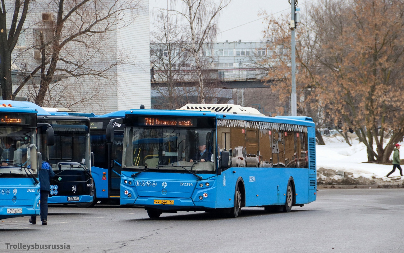 Moskau, LiAZ-5292.65 Nr. 192394