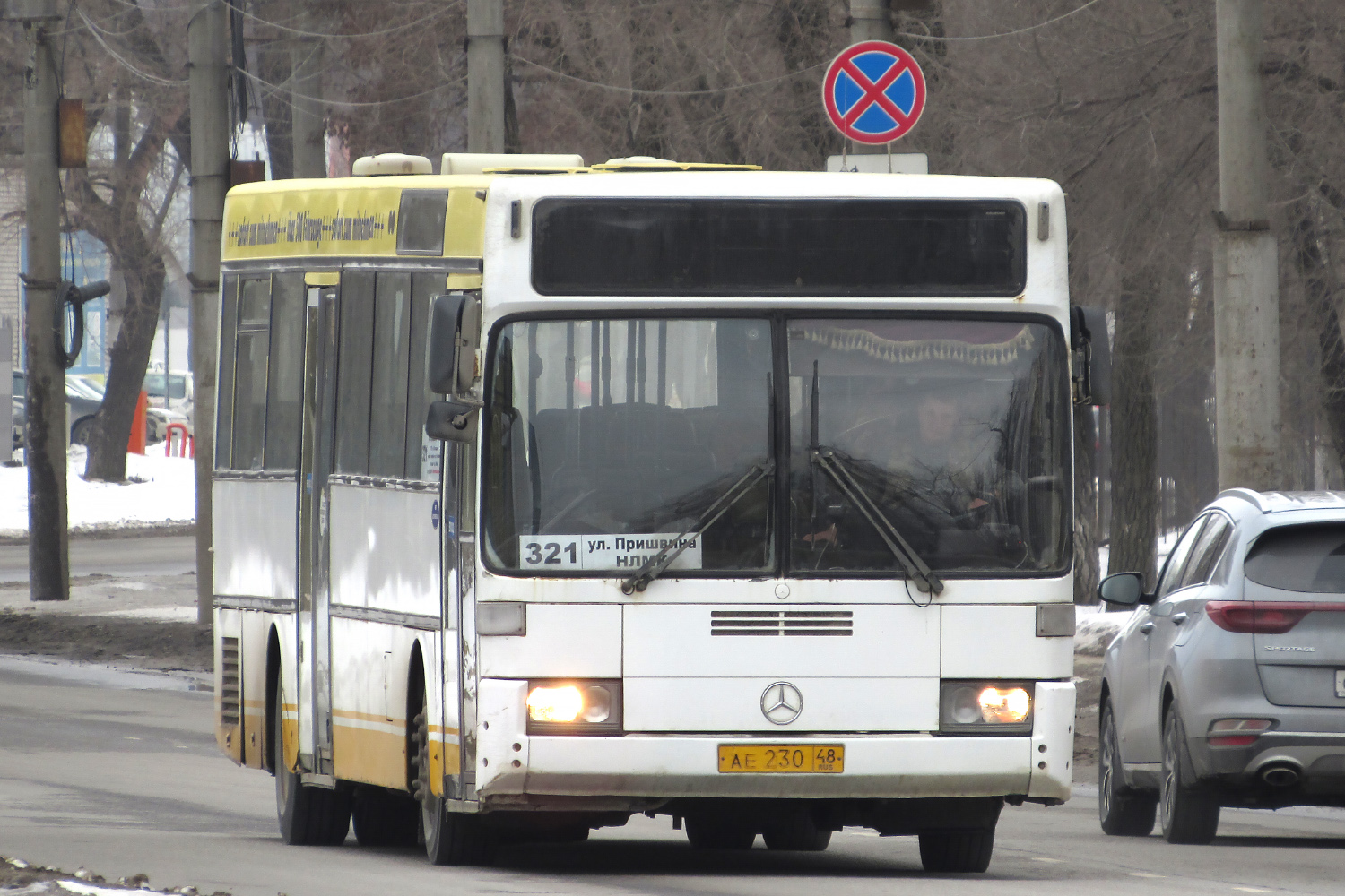 Липецкая область, Mercedes-Benz O405 № АЕ 230 48