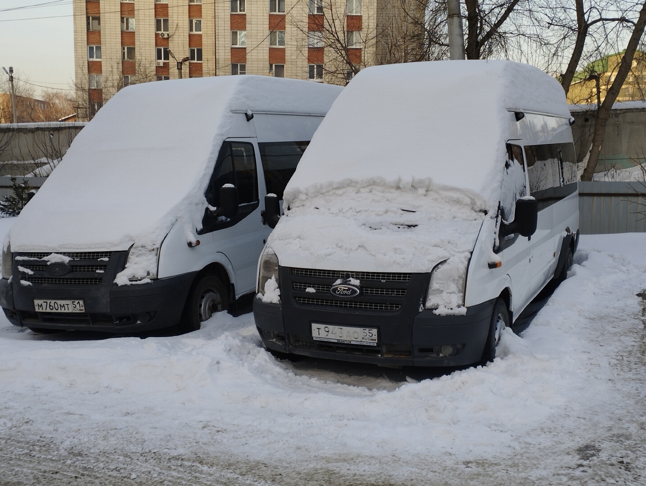 Омская область, Sollers Bus B-BF (Ford Transit) № Т 943 АО 55