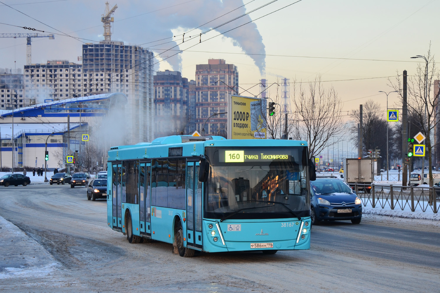 Санкт-Петербург, МАЗ-203.947 № 38167