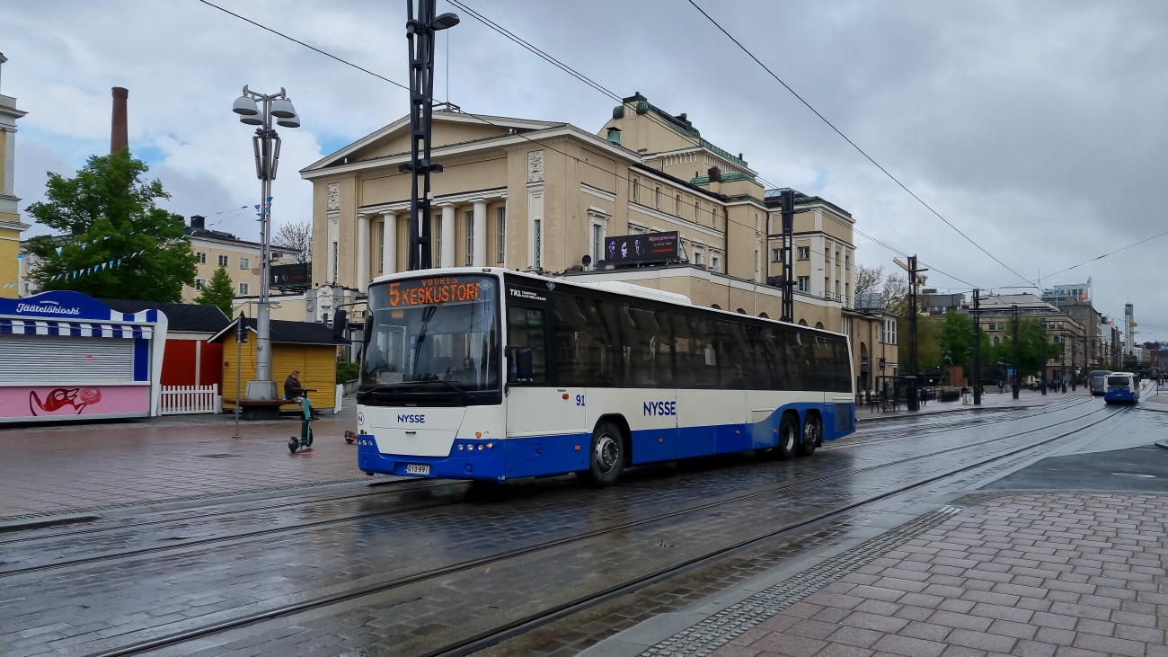 Финляндия, Volvo 8700BLE № 91