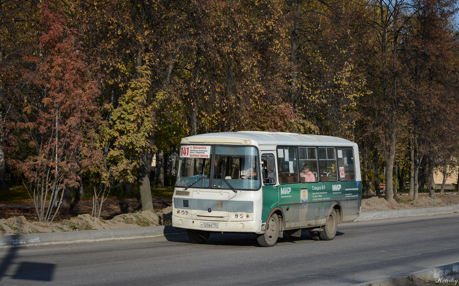 Новосибирская область, ПАЗ-32054 № Н 120 ВЕ 154