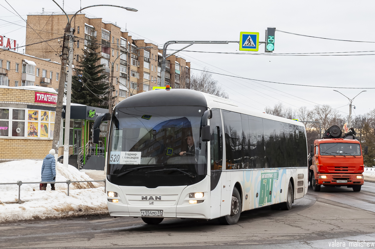 Владимирская область, MAN R14 Lion's Regio C ÜL354 C № Х 554 МО 33