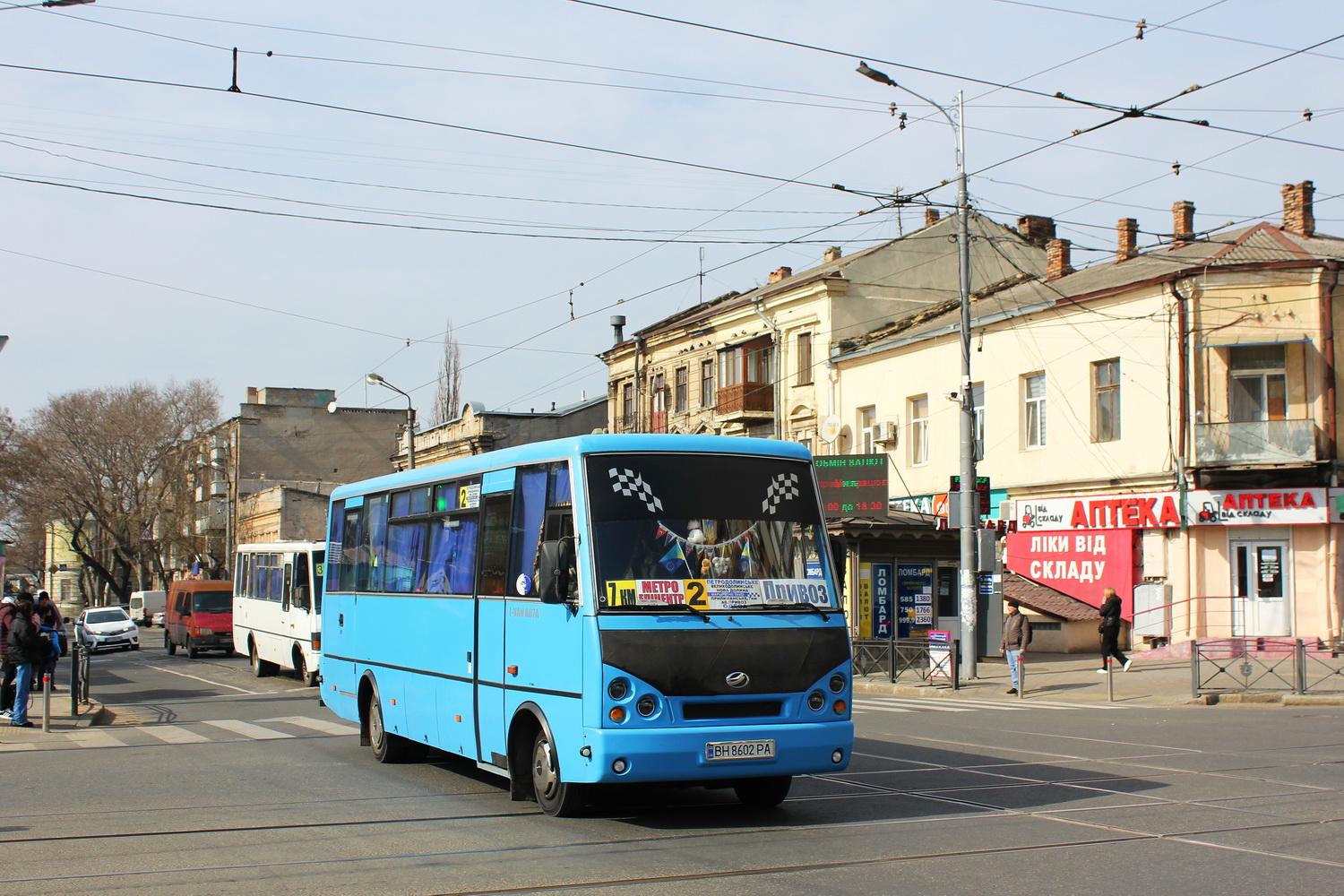 Одесская область, I-VAN A07A3-64 № BH 8602 PA