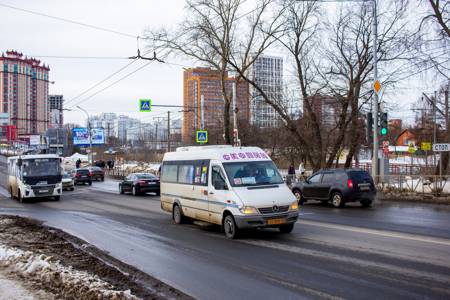 Рязанская область, Луидор-223214 (MB Sprinter Classic) № СЕ 818 62