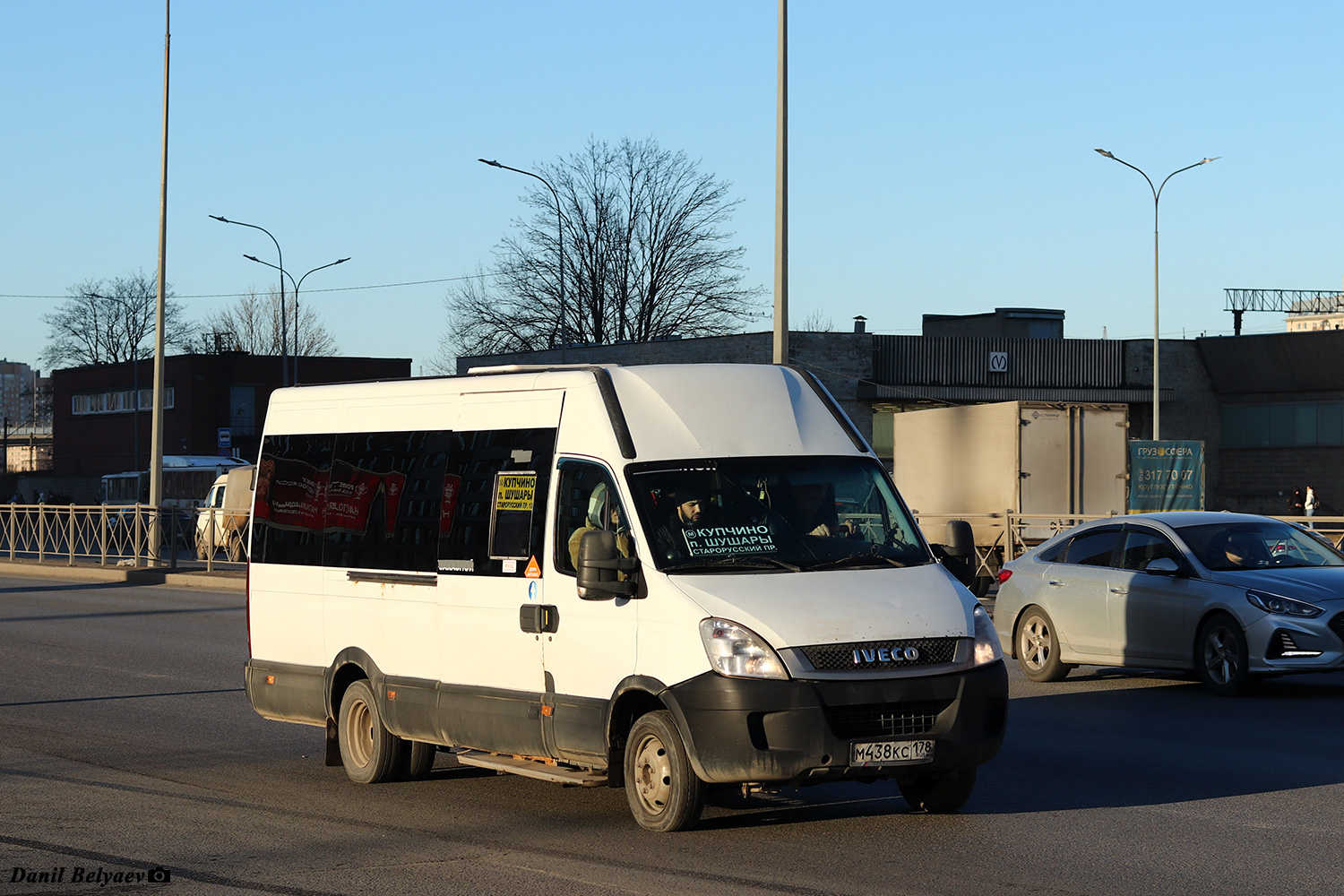 Санкт-Петербург, Нижегородец-2227UT (IVECO Daily) № М 438 КС 178