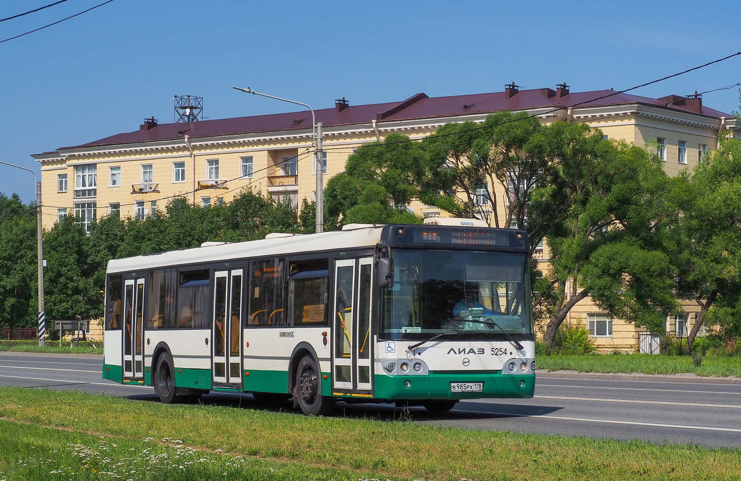 Санкт-Петербург, ЛиАЗ-5292.60 № 5254