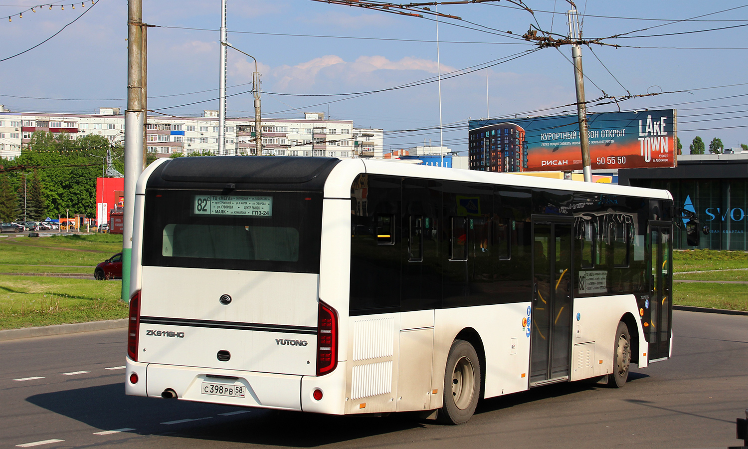 Пензенская область, Yutong ZK6116HG № С 398 РВ 58