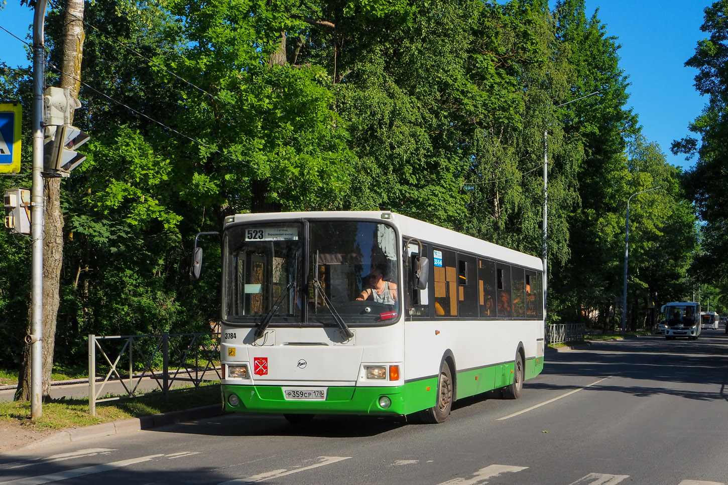 Ленинградская область, ЛиАЗ-5293.60 № 3784