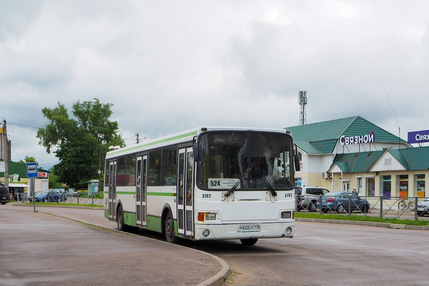 Ленинградская область, ЛиАЗ-5256.60 № 3752