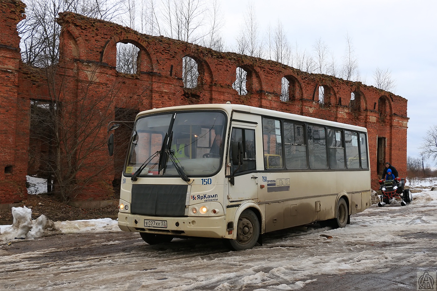 Новгородская область, ПАЗ-320412-05 № 150