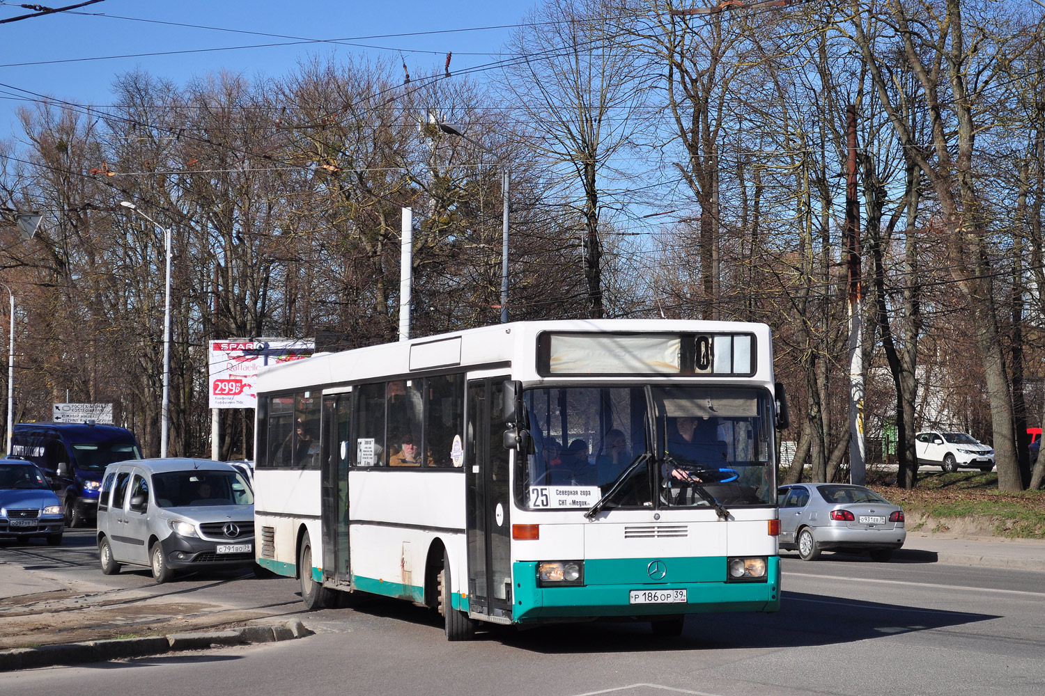 Калининградская область, Mercedes-Benz O405 № Р 186 ОР 39