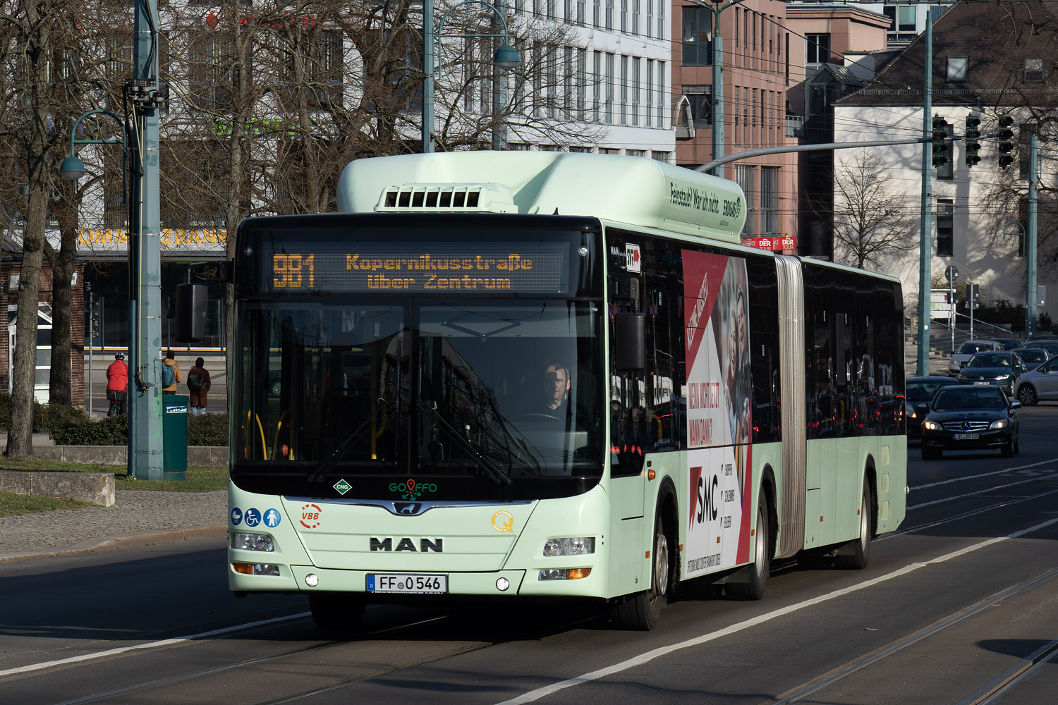 Бранденбург, MAN A23 Lion's City G NG313 CNG № 546