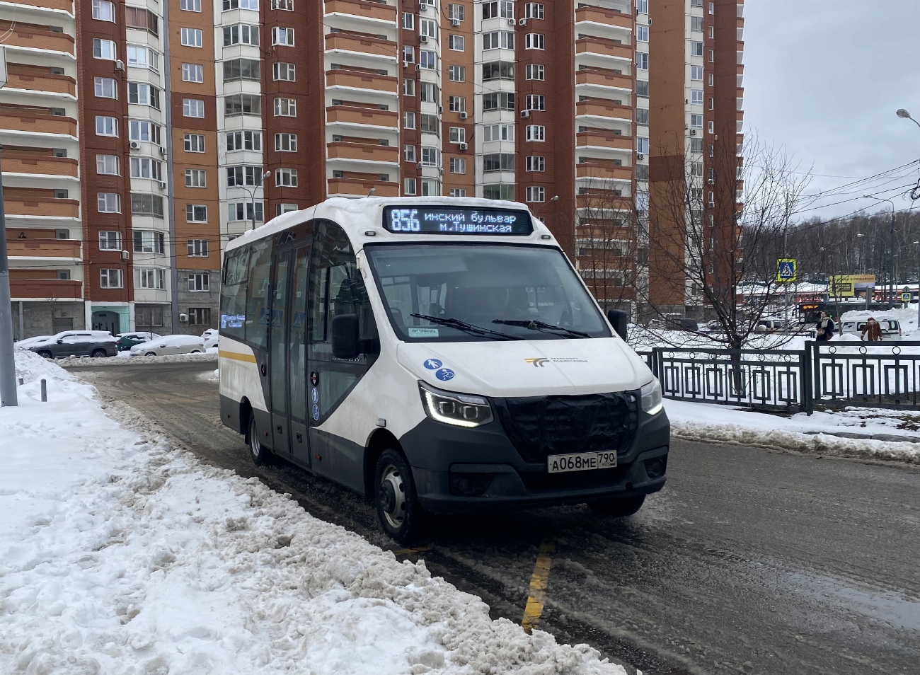 Московская область, ГАЗ-A68R52 City № 083628